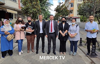Taşkın sadece seçim zamanında değil herzaman yanınızdayız.