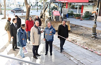 Sultangazi Belediye Başkanı Av. Abdurrahman Dursun Cebeci Mahallesi'nde Prestij Cadde Çalışmasını İnceledi