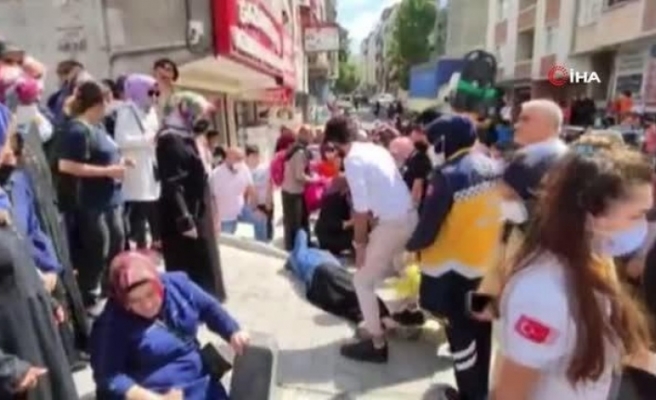 Sultangazi'de freni patlayan servis aracı öğrencilerin arasına daldı! 4 yaralı