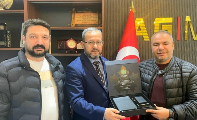 ALTAN'DAN GÖÇER'E NEZAKET ZİYARETİ