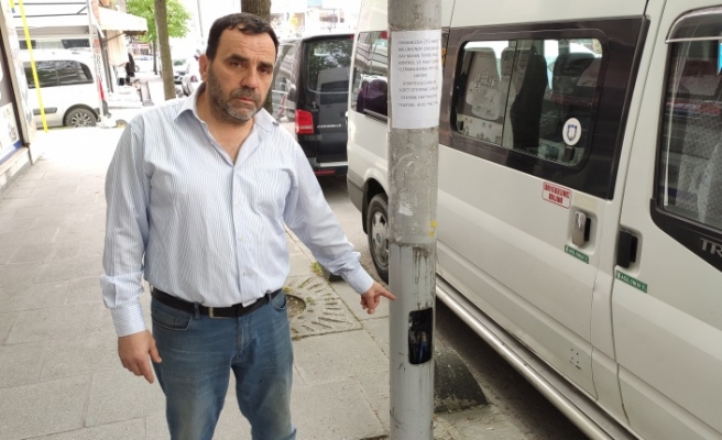 Sultangazi'de aydınlatma direkleri hırsızların hedefi oldu