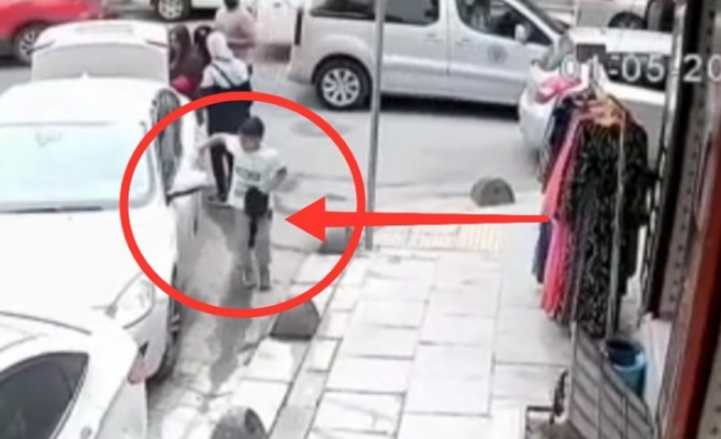 Sultangazi'de çocuğa hırsızlık yaptırdılar: O anlar kamerada