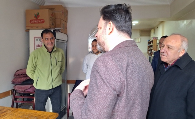 Başkan Hasan Hüsnü Güner'e vatandaşlardan yogun ilgi