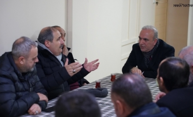BAŞKAN FERHAT EPÖZDEMİR BİTLİS İLİ TAŞHARMAN KÖYÜ DERNEĞİNİ ZİYARET ETTİ.