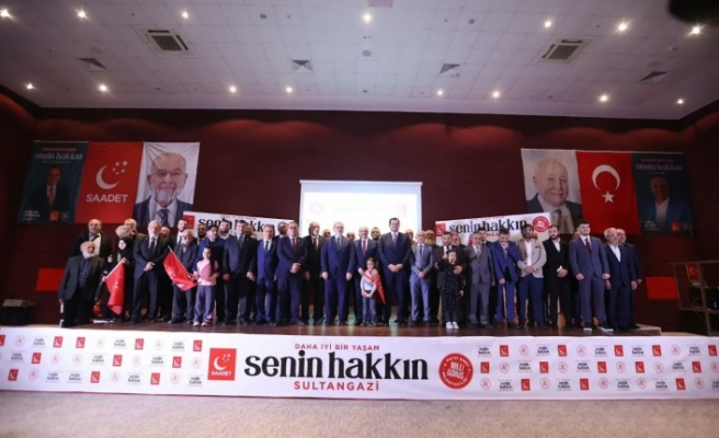 Saadet Sultangazi'den bin kişilik aday tanıtım programı 