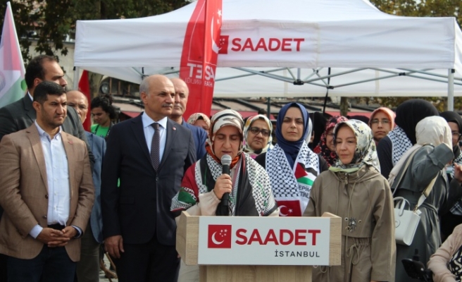 Saadet Partisinden Dünya Barış Günü Basın Açıklaması