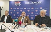 Saadetli Başkan Hüsnü Nazlı Basın Mensuplarını Ağırladı.