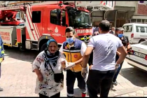 Sultangazi'de ocakta unutulan yemek paniğe neden oldu