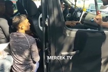 Sultangazi'de zabıtanın durdurduğu minibüste 19 kaçak göçmen yakalandı