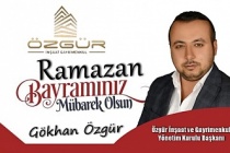 Gökhan Özgür'den Ramazan Bayramı Mesajı