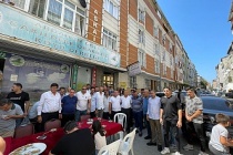 Çakıldere köyü derneğinden 500 kişilik aşure ikramı