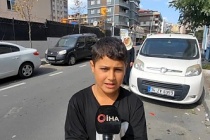Sultangazi’de aracın el frenini çekip faciayı önleyen 13 yaşındaki çocuk o anları anlattı