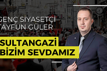 Genç siyasetçi Tayfun Güler Sultangazi bizim sevdamız