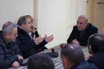 BAŞKAN FERHAT EPÖZDEMİR BİTLİS İLİ TAŞHARMAN KÖYÜ DERNEĞİNİ ZİYARET ETTİ.