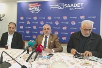 Saadetli Başkan Hüsnü Nazlı Basın Mensuplarını Ağırladı.