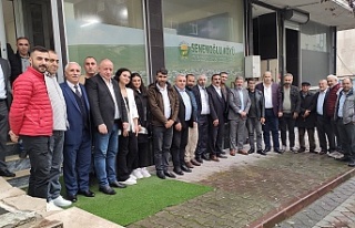 Başkan Güven Akbaba'dan kahvaltılı tanışma...