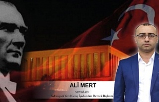 Suygiad Başkanı Ali Mert'ten 10 Kasım mesajı