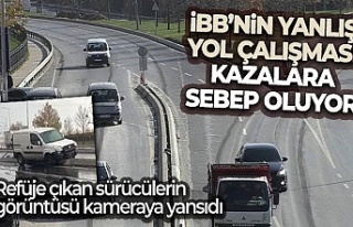 Sultangazi'de İBB'nin yanlış yol çalışması...