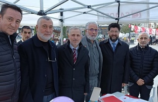 Sultangazi'de “Her Eve Saadet” Seçmen ziyaretleri...