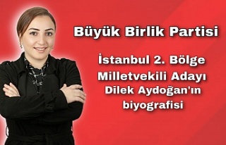 İstanbul 2. Bölge Milletvekili Adayı Dilek Aydoğan...