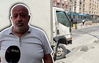 Sultangazi'de kaçırıp tur attıkları kamyonetin...
