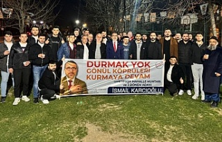İsmetpaşa'lı gençlerden muhtar Karcıoğlu'na...