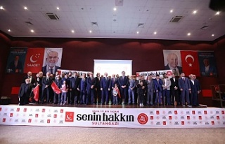 Saadet Sultangazi'den bin kişilik aday tanıtım...