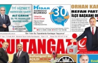 Sultangazi Gazetesi Ocak Sayısı
